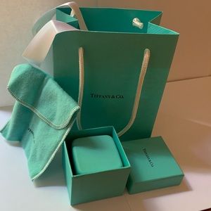 Tiffany, boxes for necklace and ring